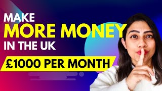 7 PARTTIME JOBS amp SIDE HUSTLES to make MORE MONEY in UK  Side Hustles 2023 [upl. by Yeslaehc563]