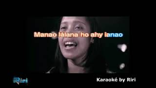 Tiako loatra Karmela karaoké by Riri YOUTUBE [upl. by Nylanej]