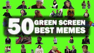 BEST 50 GREEN SCREEN MEMES PART 1 [upl. by Nahtanaj]