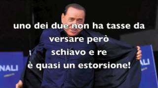 PARODIESSE  LA DIFFERENZA TRA ME E TE parodia dimissioni SILVIO BERLUSCONI [upl. by Ahsilem]