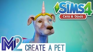 Sims 4 Cats and Dogs  Create A Pet First Look Review amp Walkthrough [upl. by Johann]