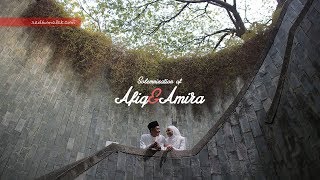 Singapore Wedding  Solemnization of Afiq amp Amira  Masjid En Naeem Singapore Same Day Edit [upl. by Eugirne]