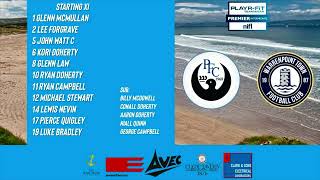 PORTSTEWART 20 WARRENPOINT  NIFL PLAYRFIT PIL  POST MATCH JOHNNY LAW  PEAKY CAMEO [upl. by Onitnerolf]