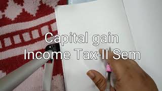 income from Capital gain problem in income tax assessment year 1819 [upl. by Arvid185]