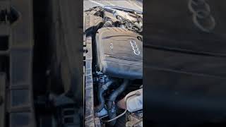 AUDI A4 B8 2014 CJCD engine noise [upl. by Ahsinac]