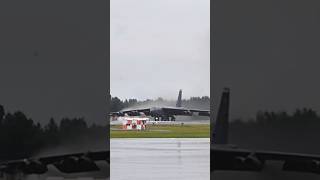 B52s from Minot Air Force Base Takeoff and Landing [upl. by Ahsart]