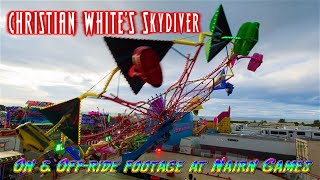 Christian Whites Skydiver Nairn Games 2023 [upl. by Levin]