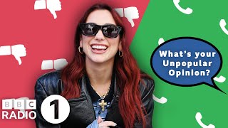 quotWhat a dissquot Dua Lipa plays Unpopular Opinion [upl. by Adnak]