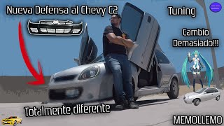 Facia Sport al Chevy C2  Nueva defensa estilo KRacer [upl. by Fellows]