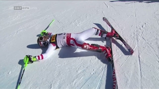 St Moritz 2017 Slalom GOLD LAUF MARCEL HIRSCHER  SKI WM HERREN 1 PLATZ 1922017 [upl. by Legnalos]