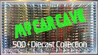 My Car Cave 500 118th Scale Diecast Collection [upl. by Ylsel]