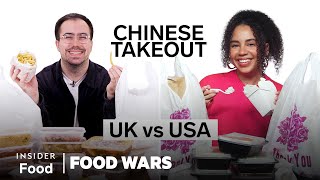 US vs UK Chinese Takeout  Food Wars  Insider Food [upl. by Home]