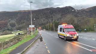 Wide WIDE loads Heavy Haulage on the A82 North Ballachulish heading to Glensanda Quarry [upl. by Randee]