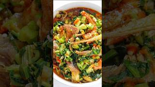 The Easiest Okro Ogbono Soup Recipe on the Internet okrosoup ogbonosoup pullupyoshorts [upl. by Adon]