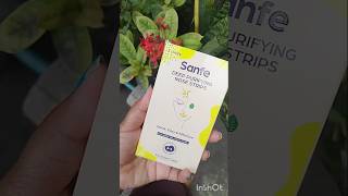 Sanfe Nose Strips 🌱🩹₹99skincare new shorts like love hack [upl. by Karry167]