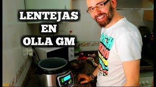 LENTEJAS CON LA OLLA GM DELUXE [upl. by Asyral]