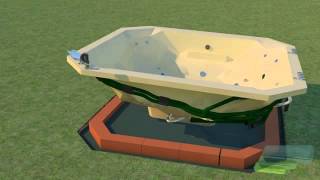 Instalacion Spa exterior  Hidromasajes Spasystem [upl. by Raji110]