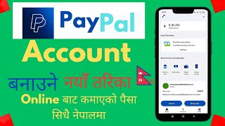 how to create a PayPal account in Nepal ✅ creat account full process [upl. by Atterehs728]