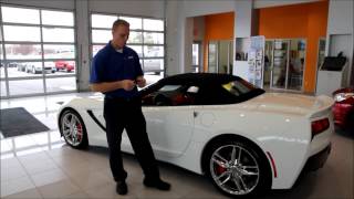 Ask the Chevy Dude How to put the 2014 Stingray top down Convertible top operation [upl. by Hurst]