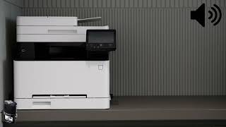 A laser printer printing multiple pages sound effect Royalty Free [upl. by Ahcsrop59]