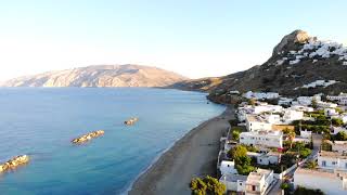 Skyros Island Greece 4k Aerial drone Video  wispy world [upl. by Euqinotna]