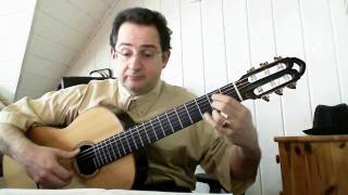 Romanza for solo Guitar by THierry Tisserand [upl. by Piers]