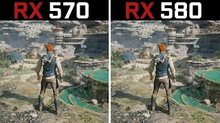 RX 570 8GB vs RX 580 4GB in 2023  Test in 15 Games [upl. by Olnay]