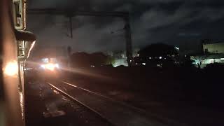 17024 KurnoolCity Secunderabad Thungabhadra Express with Lalaguda WAP 7 [upl. by Rj]