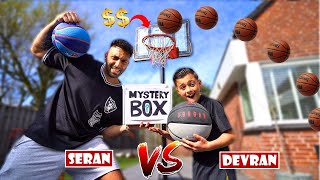 GEKSTE BASKETBAL CHALLENGES 🏀 DEVRAN VS SERAN MET STRAFFEN😱  LAKAP JUNIOR [upl. by Traci]