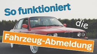 FahrzeugAbmeldung so gehts I Kennzeichenboxde [upl. by Eruza]