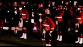 Massed Bands Highland Military Tattoo 2014  Sands of Kuwait [upl. by Naugan]