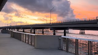 Night fishing off the Hornibrook Bridge [upl. by Rebm943]