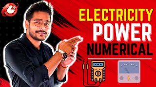 Numericals Problems based on work energy and power  Electricity  Class 10  Physics  NCERT [upl. by Coit]