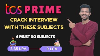 TCS PRIME 4 MUST DO Technical Subjects  TCS PRIME Interview [upl. by Siraved]