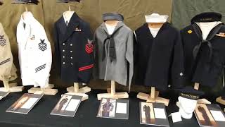 Every US Navy Uniform Display WWII [upl. by Champ]