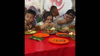 Papa Nabilla dan Ammar mukbang kepiting [upl. by Hands307]