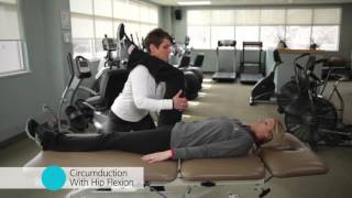 Hip Arthroscopy Rehab Phase I Circumduction with Hip Flexion [upl. by Nottus]