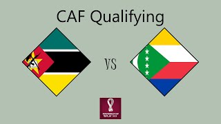 Mozambique vs Comoros  African Qualifying Round 2 Group G [upl. by Eloc153]