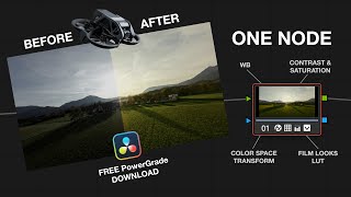 DJI Avata PRO Color Grading Workflow ALLINONENODE [upl. by Oaoj]