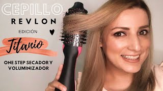 Cepillo Revlon Edición Titanium  One Step Secador y Voluminizador [upl. by Rimahs]