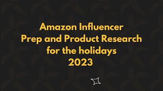 Product Prep and Research for the Holidays 2023 [upl. by Kcirdet]