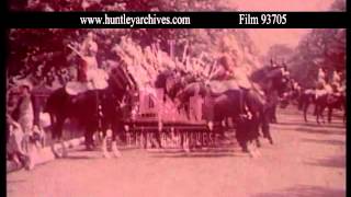 George VI Coronation in colour Archive film 93705 [upl. by Kella]