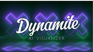 dynamite BTS Cover visualizer [upl. by Claudette]