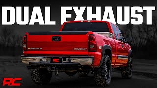 19992006 Chevrolet Silverado 1500 Performance Dual CatBack Exhaust System by Rough Country [upl. by Neille]