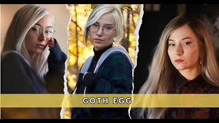 Goth Egg Model Biography  Lifestyle  Age  Height  Boyfriend  Net Worth  Wiki [upl. by Aihsatsan]