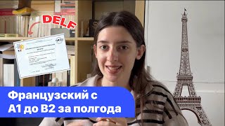 Как Я Выучила Французский Язык с Нуля за 6 Месяцев и Сдала DELF  Как Быстро Выучить Французский [upl. by Einnahc]