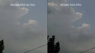 Redmi K50 Ultra vs Redmi K50 Pro  Camera Test Comparison [upl. by Royall]