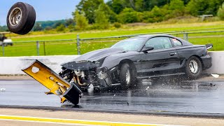 CRASHES Fails amp WILD RIDES from the 2023 Drag Racing Season [upl. by Tezil]