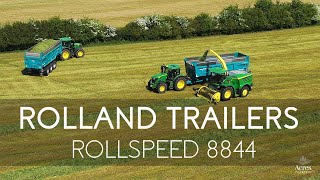 Rolland Trailers  Rollspeed 8844 TriAxle trailers in action [upl. by Aramas]