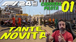 F1 24  TANTE NOVITÀ NELLA CARRIERA PILOTA  Gameplay ITA  01 [upl. by Geier]